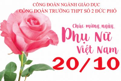 Chúc mừng ngày Phụ nữ Việt Nam 20/10